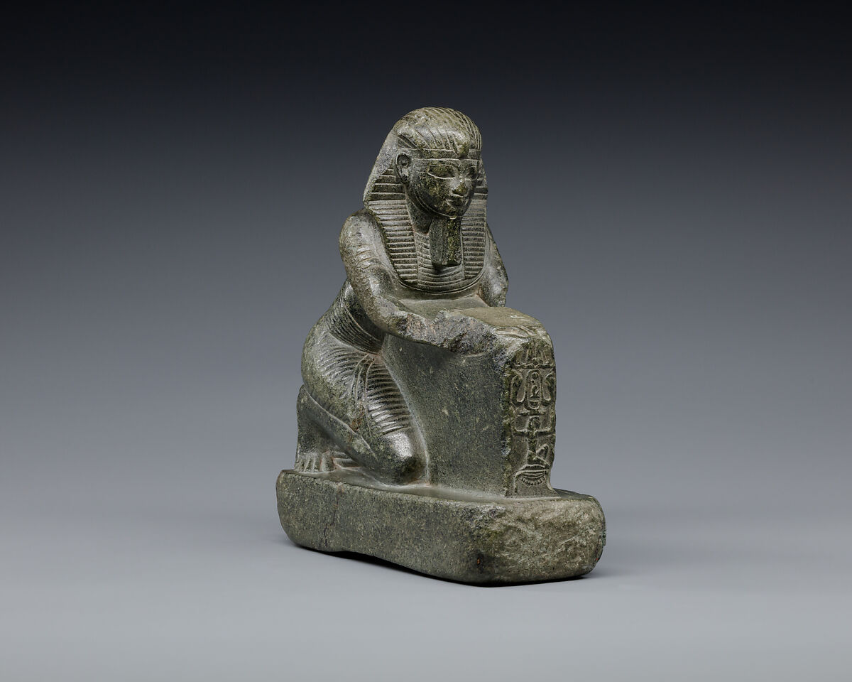 Statuette of Amenhotep III, Chlorite schist