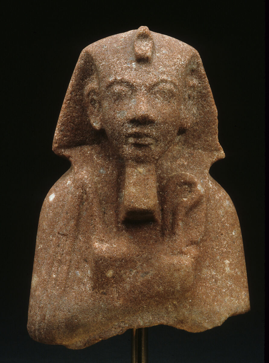 Funerary Figure of Akhenaten, Quartzite (red) 