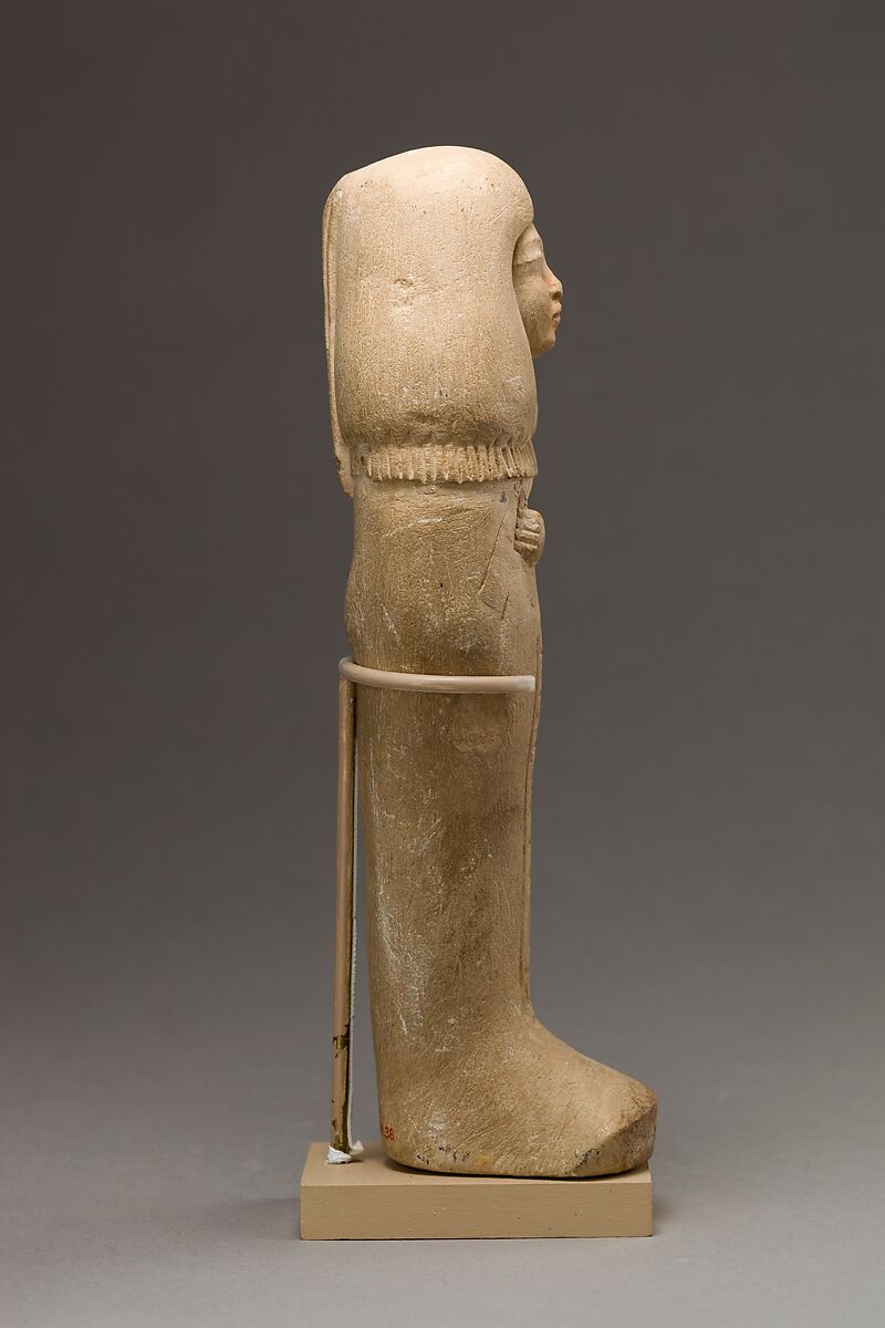 Funerary Figure of Isis, Singer of the Aten, Limestone