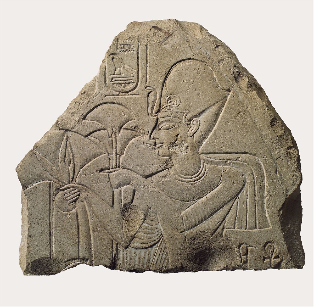 Relief of Haremhab, Limestone 