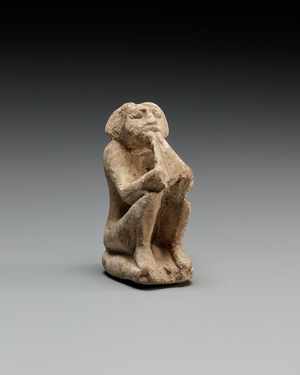 Flute player, Limestone 