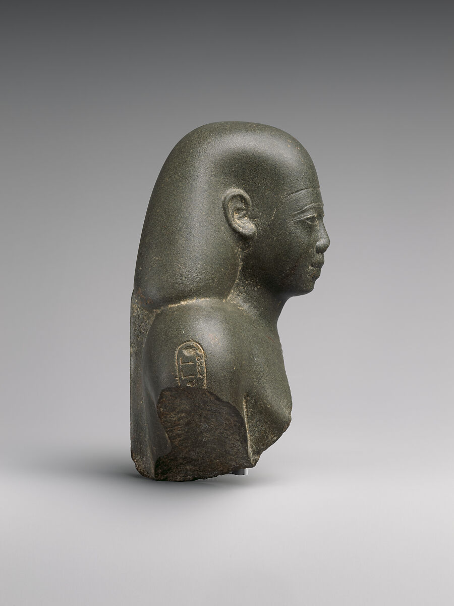 Statue of the military commander Amasis, Metagraywacke