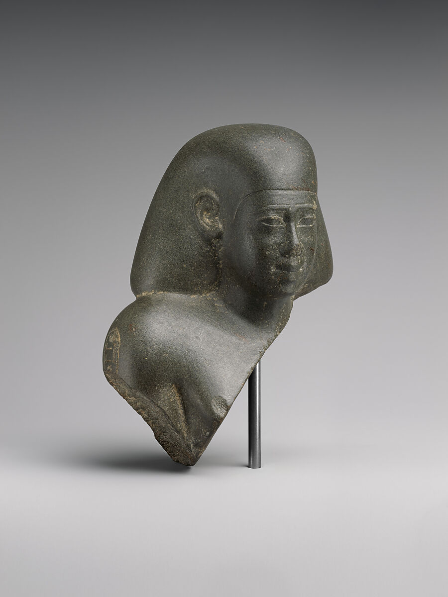 Statue of the military commander Amasis, Metagraywacke