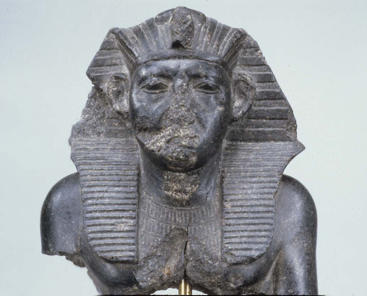 Bust of King Amenemhat III, Granodiorite 