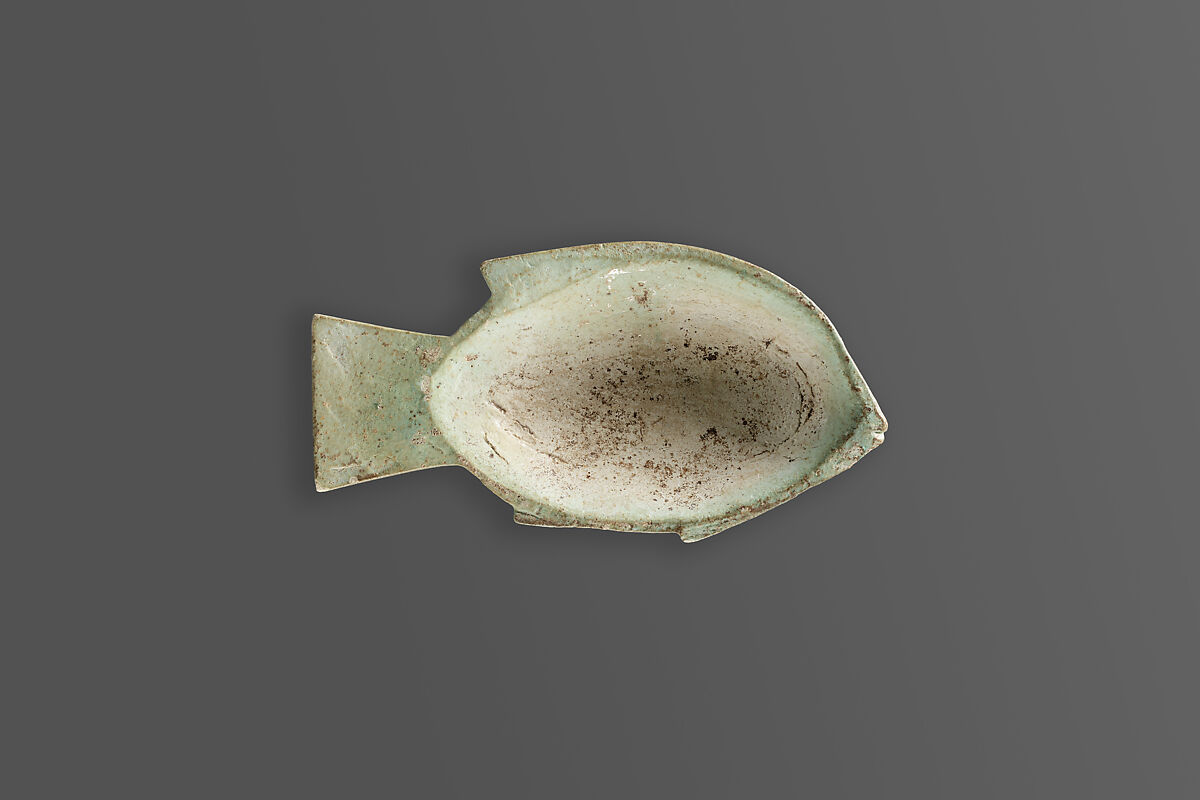Fish dish, Faience