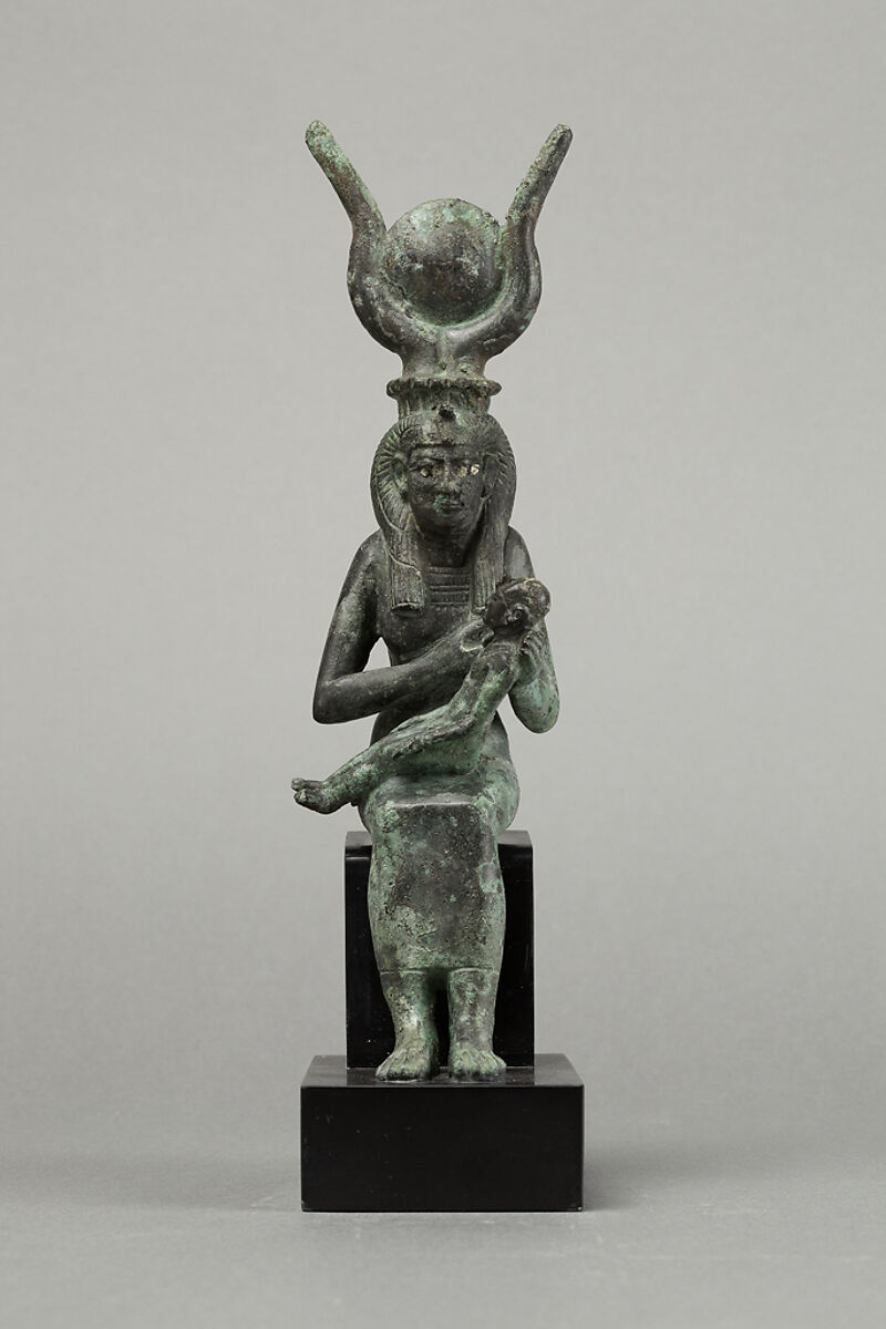 Isis and Horus Late Period Ptolemaic Period The Metropolitan