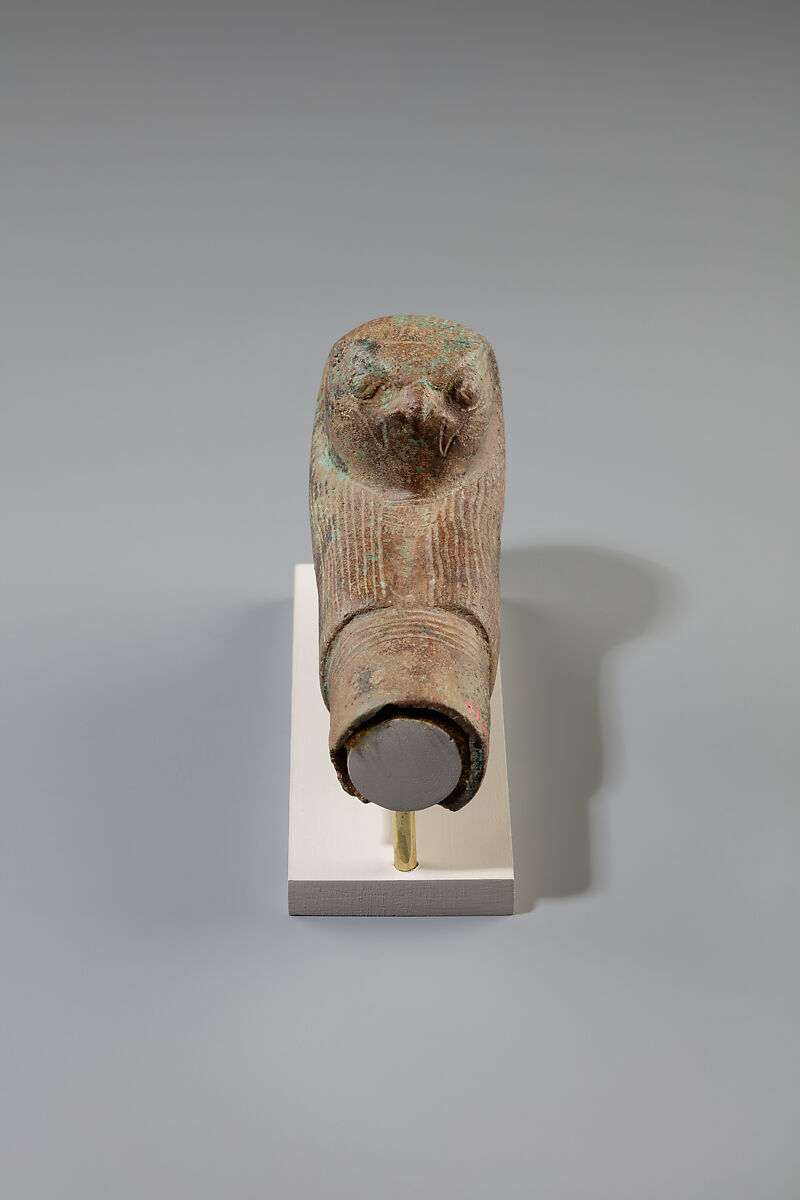 Handle of censer, Bronze or copper alloy