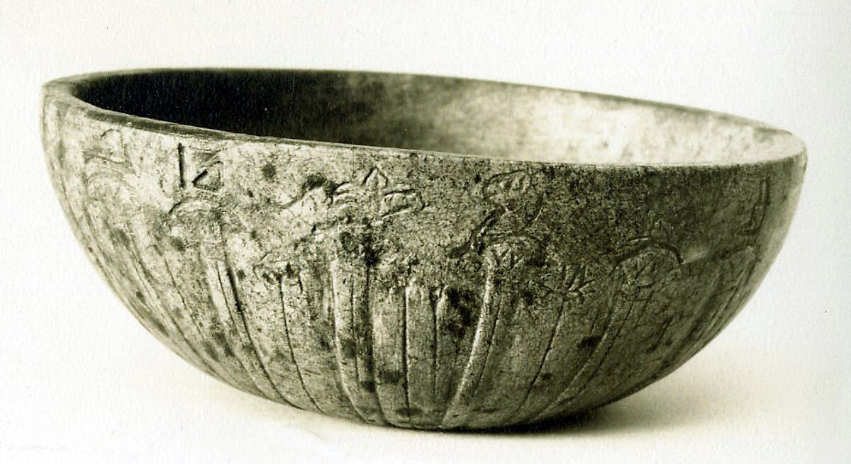 Bowl, Glazed steatite 