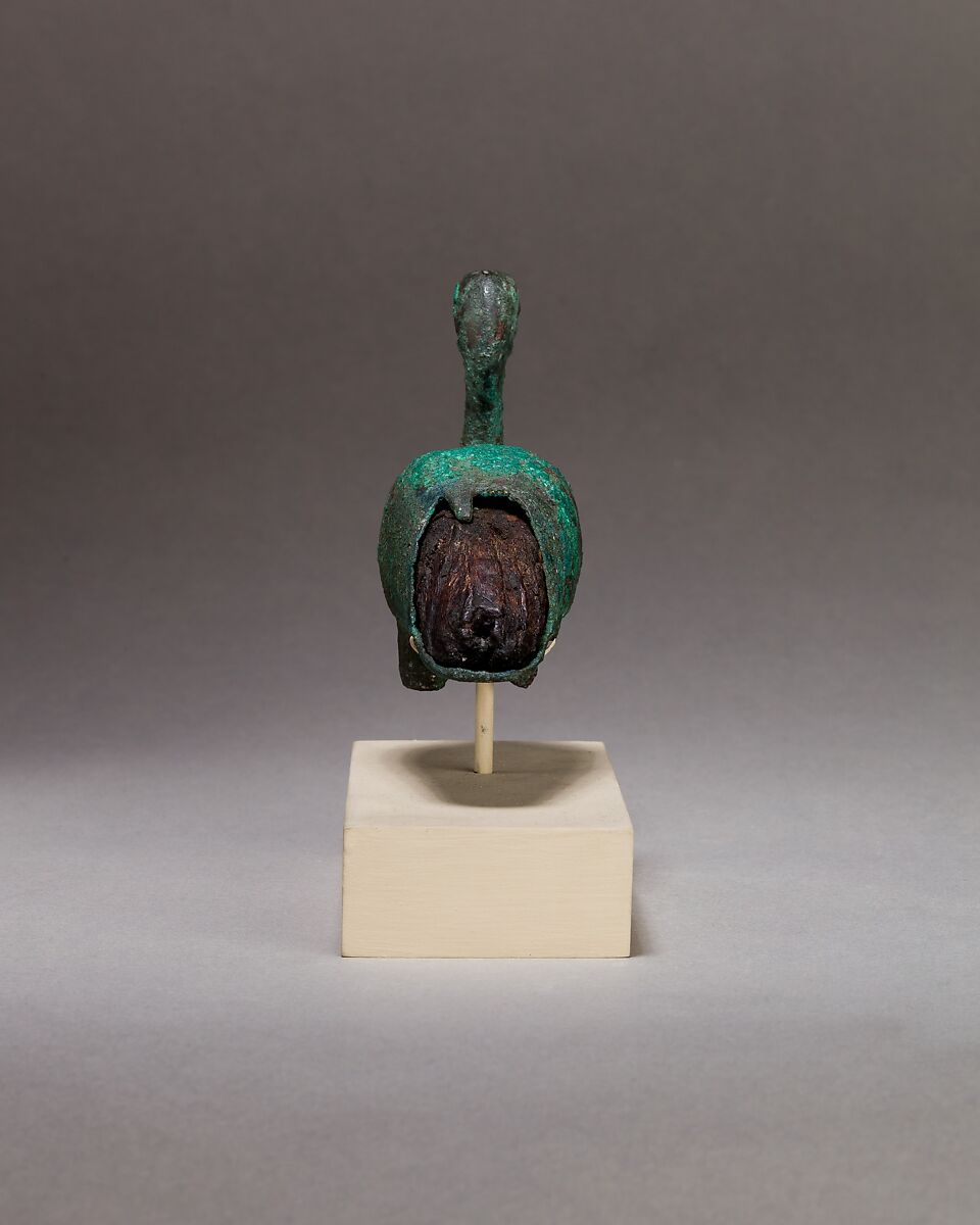 Ibis, Cupreous metal, wood