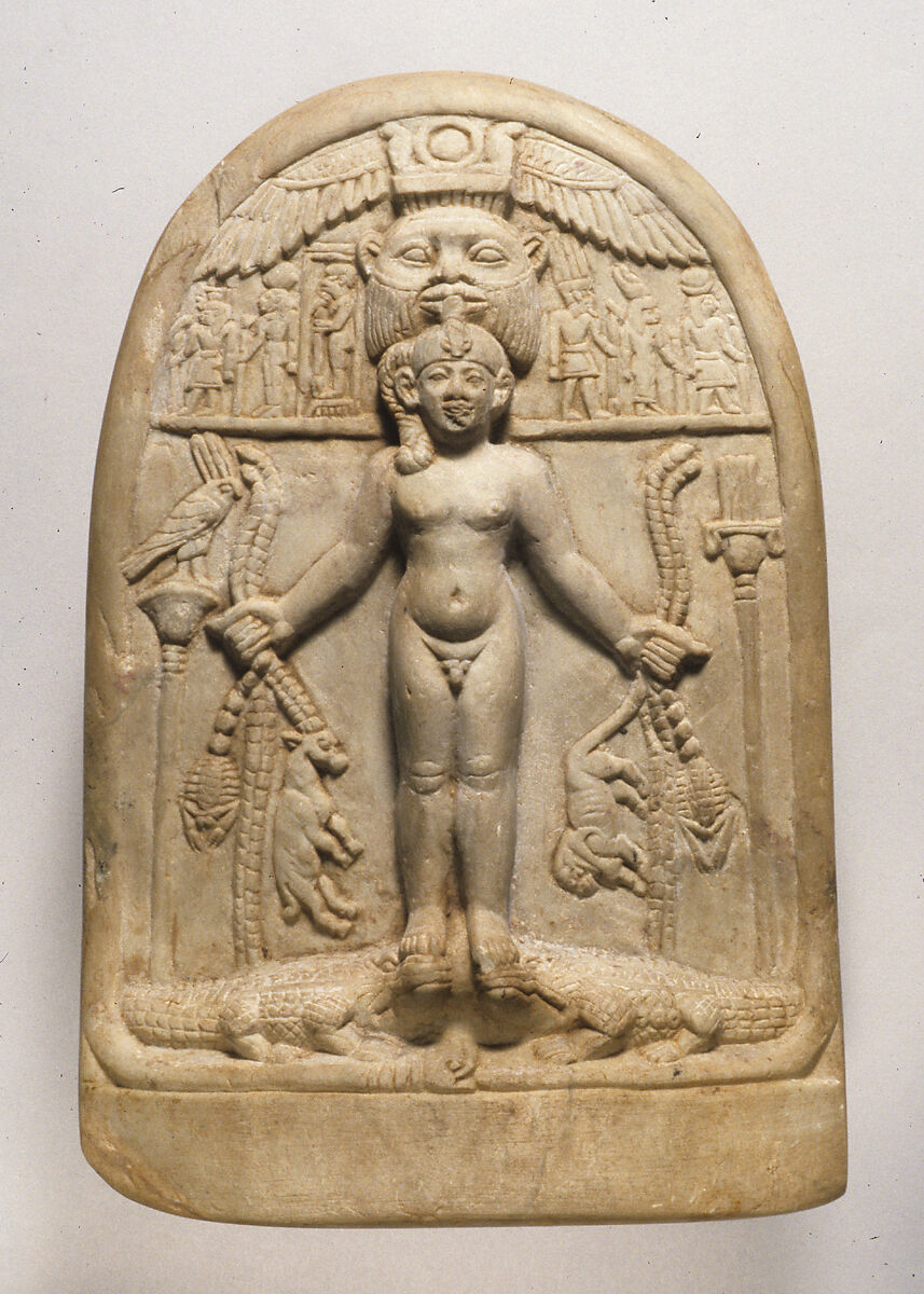 Cippus of Horus (magical stela), Anhydrite 