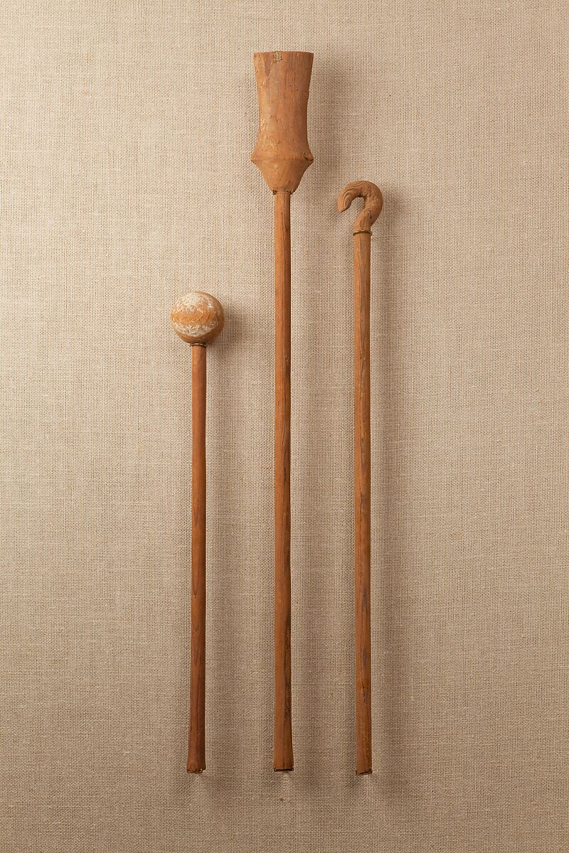 Model heka scepter, Wood 