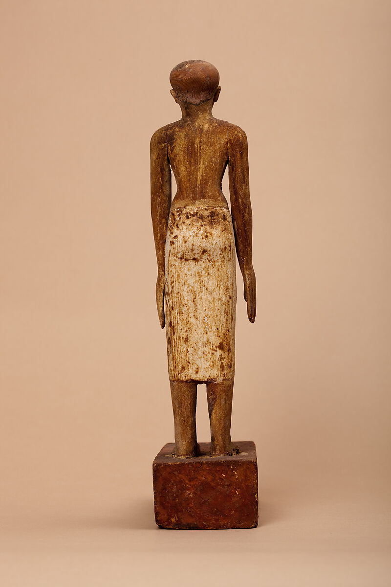 Statuette of Senbi, Wood, paint