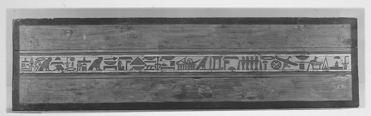 Coffin of Ukhhotep, son of Hedjpu, Wood (Abies sp. or Cedrus sp.)