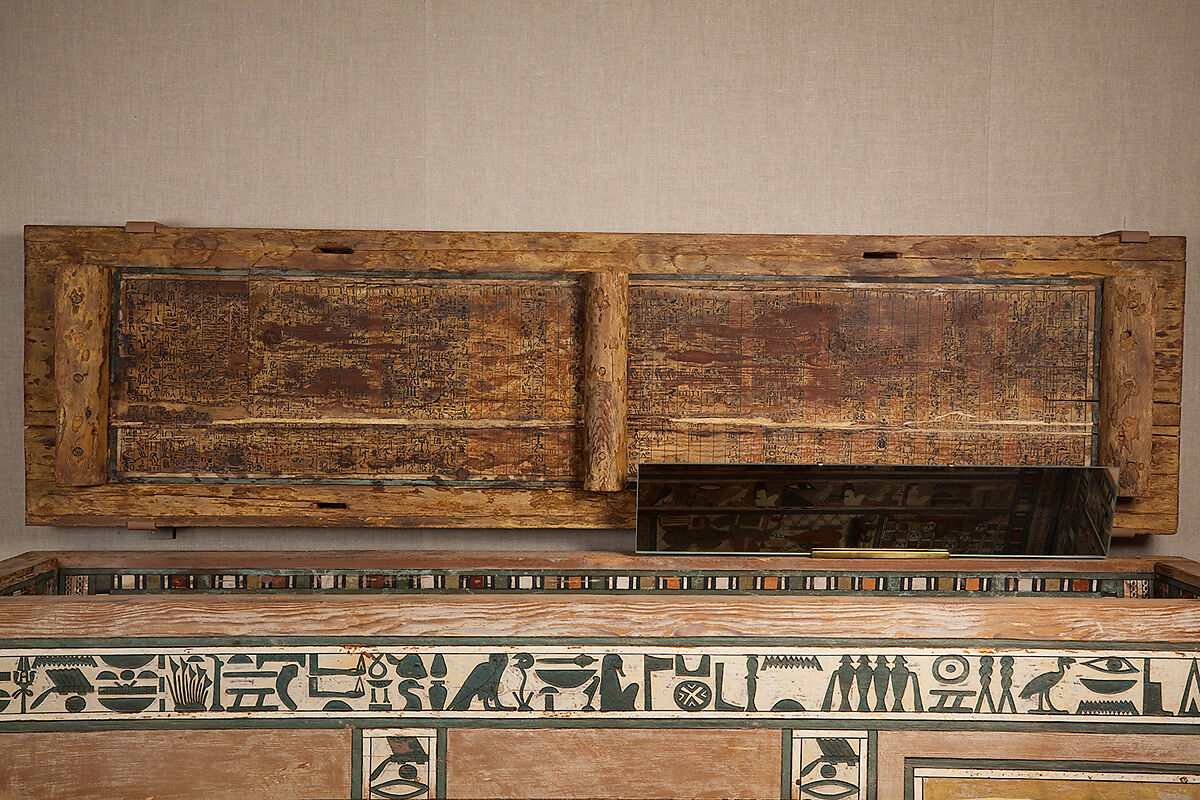 Coffin of Ukhhotep, son of Hedjpu, Wood (Abies sp. or Cedrus sp.)