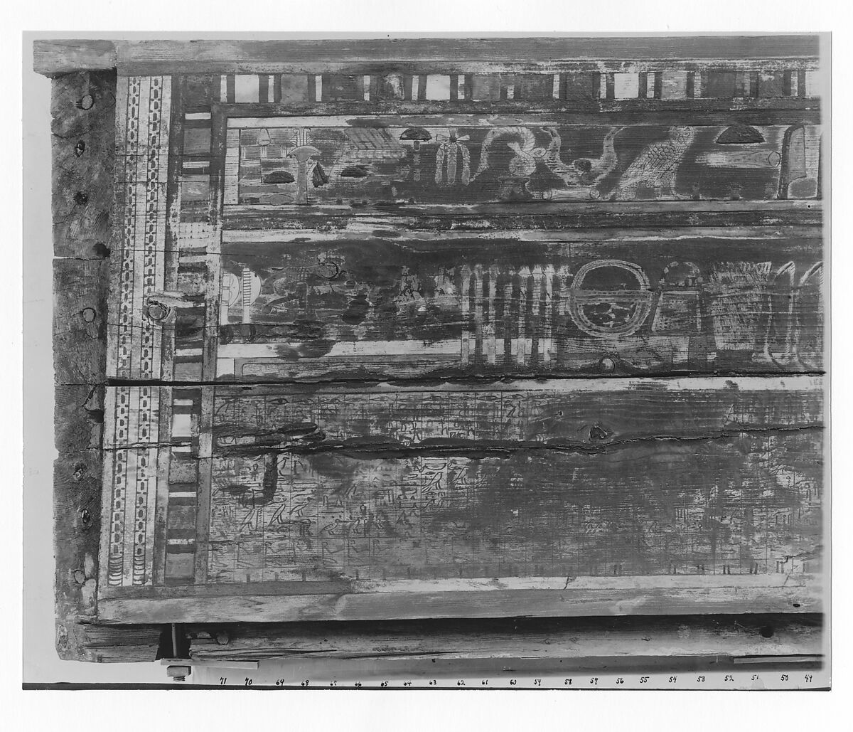 Coffin of Ukhhotep, son of Hedjpu, Wood (Abies sp. or Cedrus sp.)
