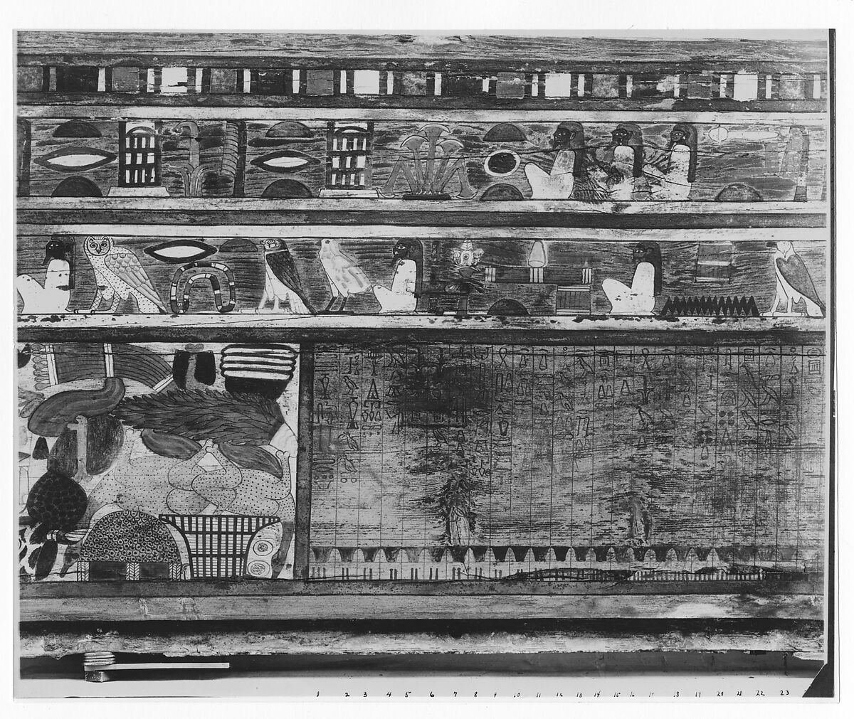 Coffin of Ukhhotep, son of Hedjpu, Wood (Abies sp. or Cedrus sp.)