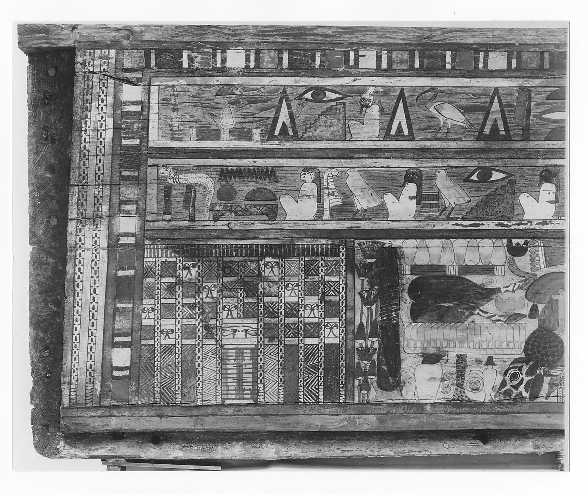 Coffin of Ukhhotep, son of Hedjpu, Wood (Abies sp. or Cedrus sp.)