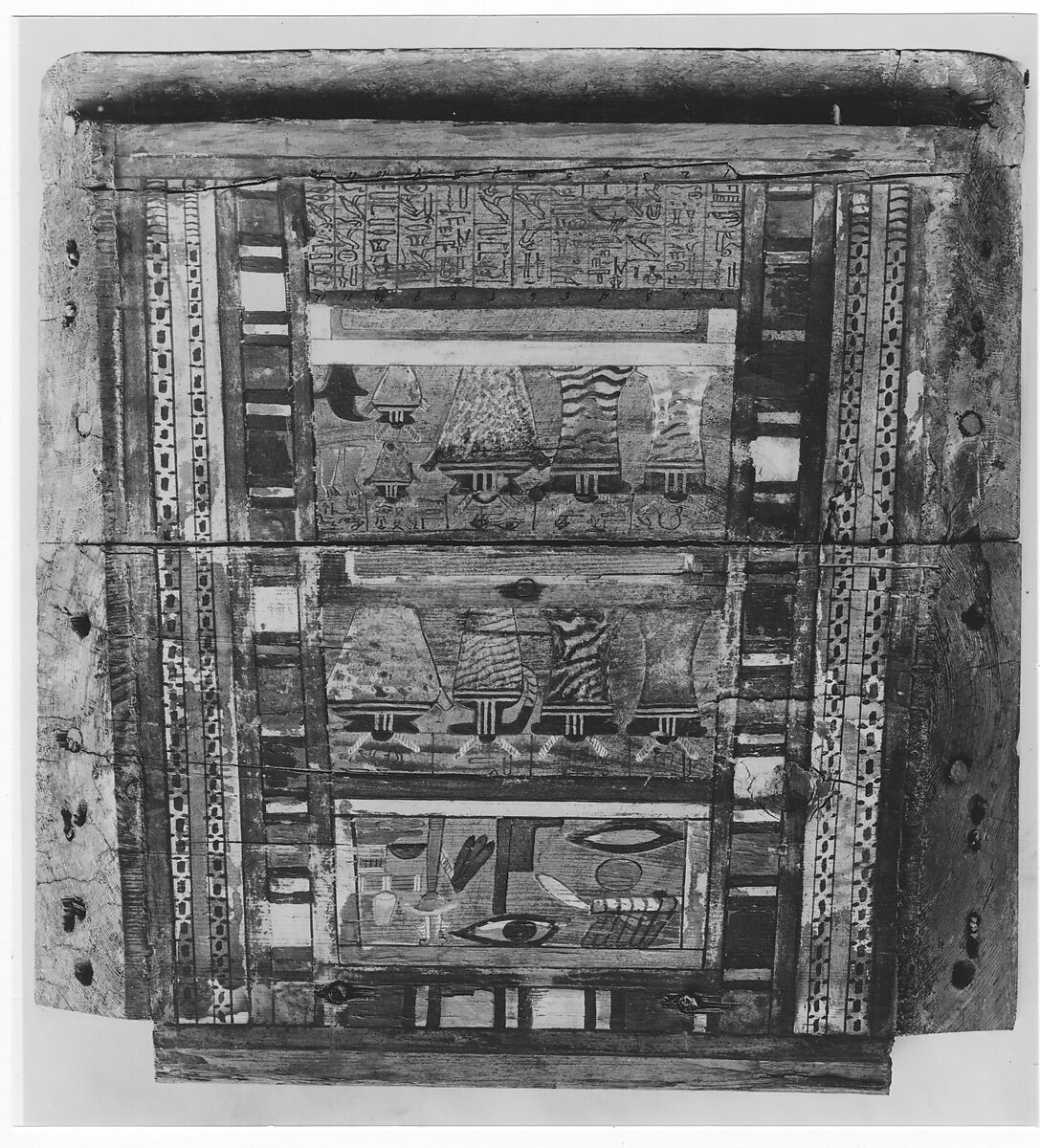 Coffin of Ukhhotep, son of Hedjpu, Wood (Abies sp. or Cedrus sp.)