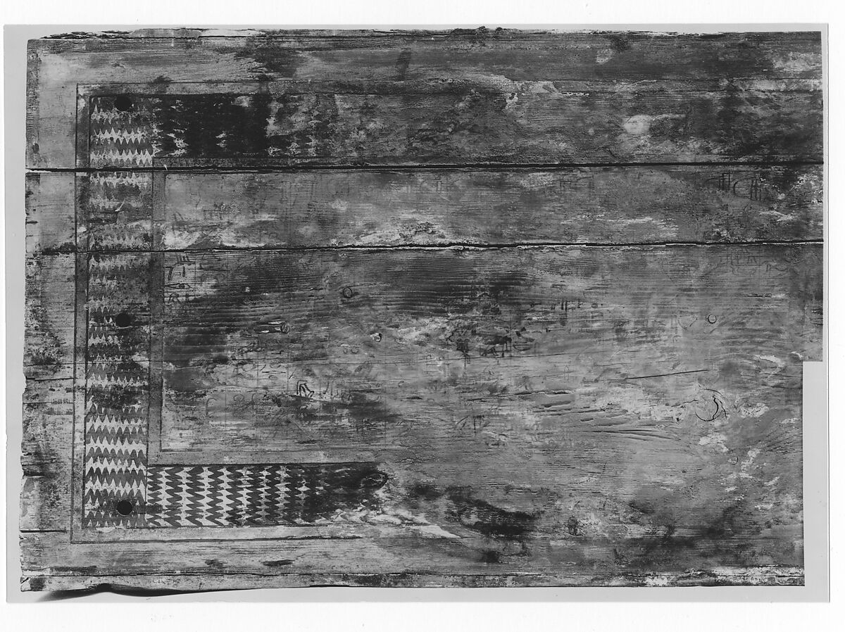 Coffin of Ukhhotep, son of Hedjpu, Wood (Abies sp. or Cedrus sp.)