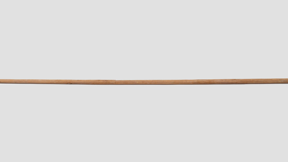 Straight staff, Wood 