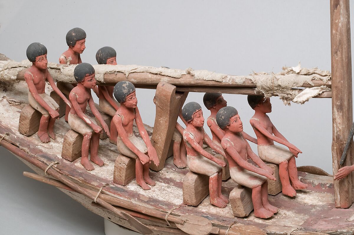 Model Boat, Wood, paint