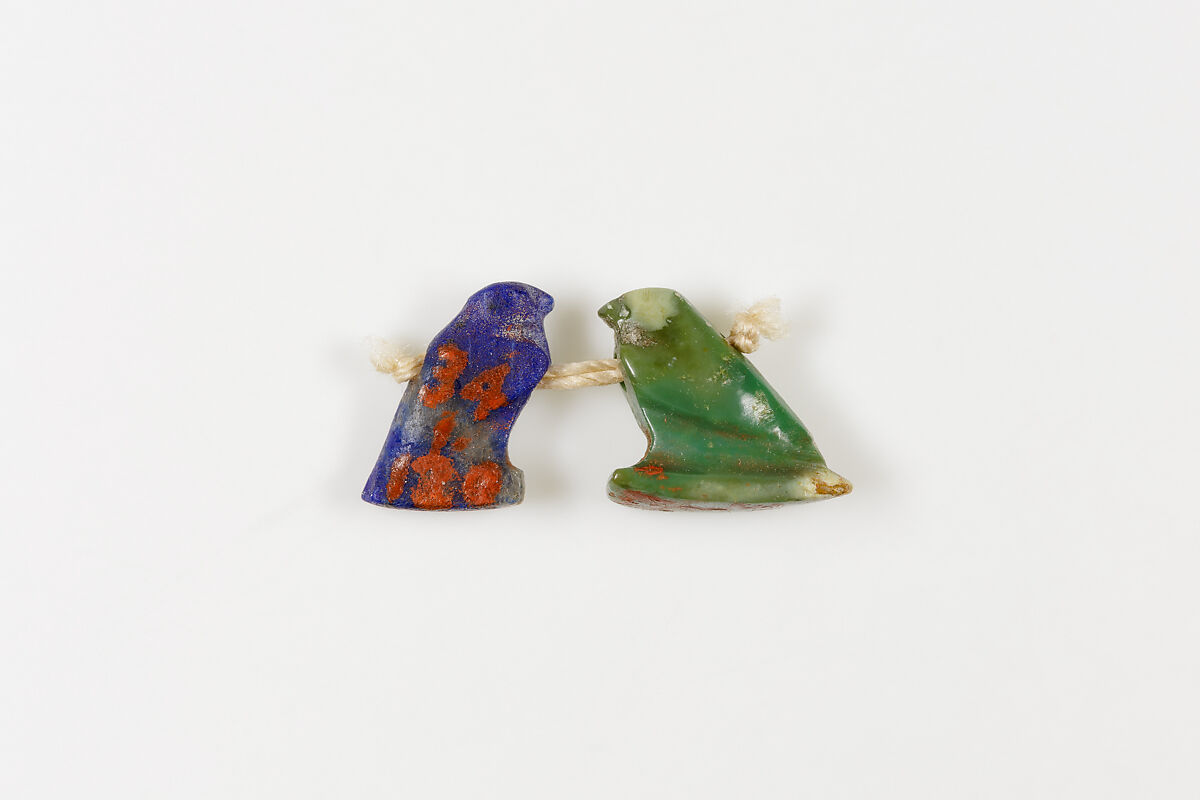 Falcon amulet, Lapis-lazuli