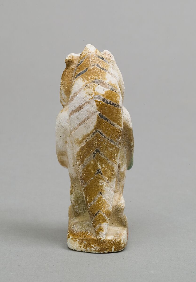 Taweret statuette, Faience, paint