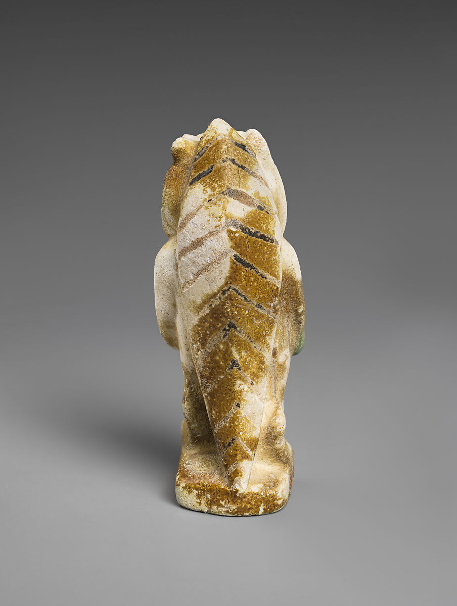 Taweret statuette, Faience, paint
