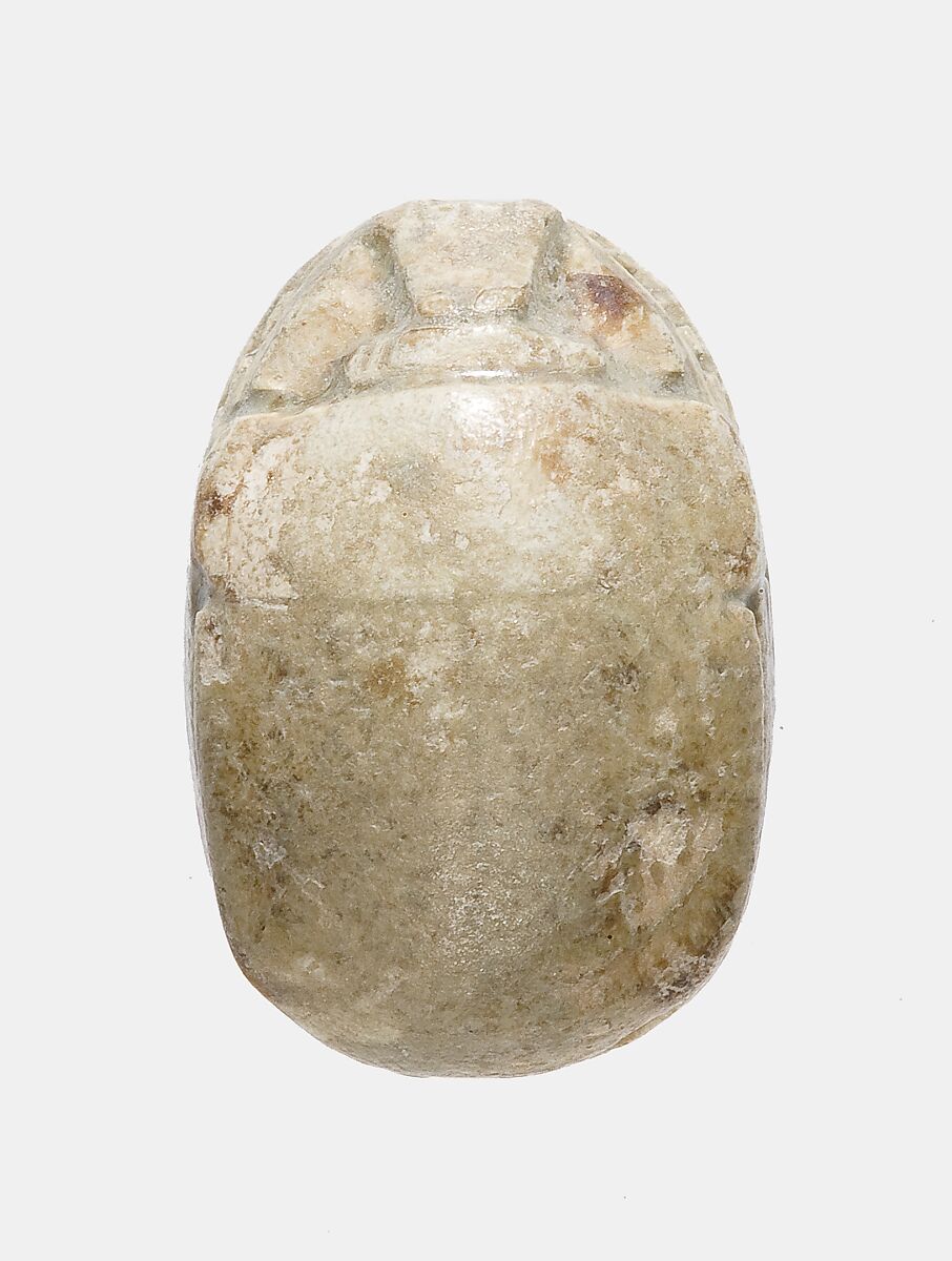 Scarab with Coil Design, Steatite