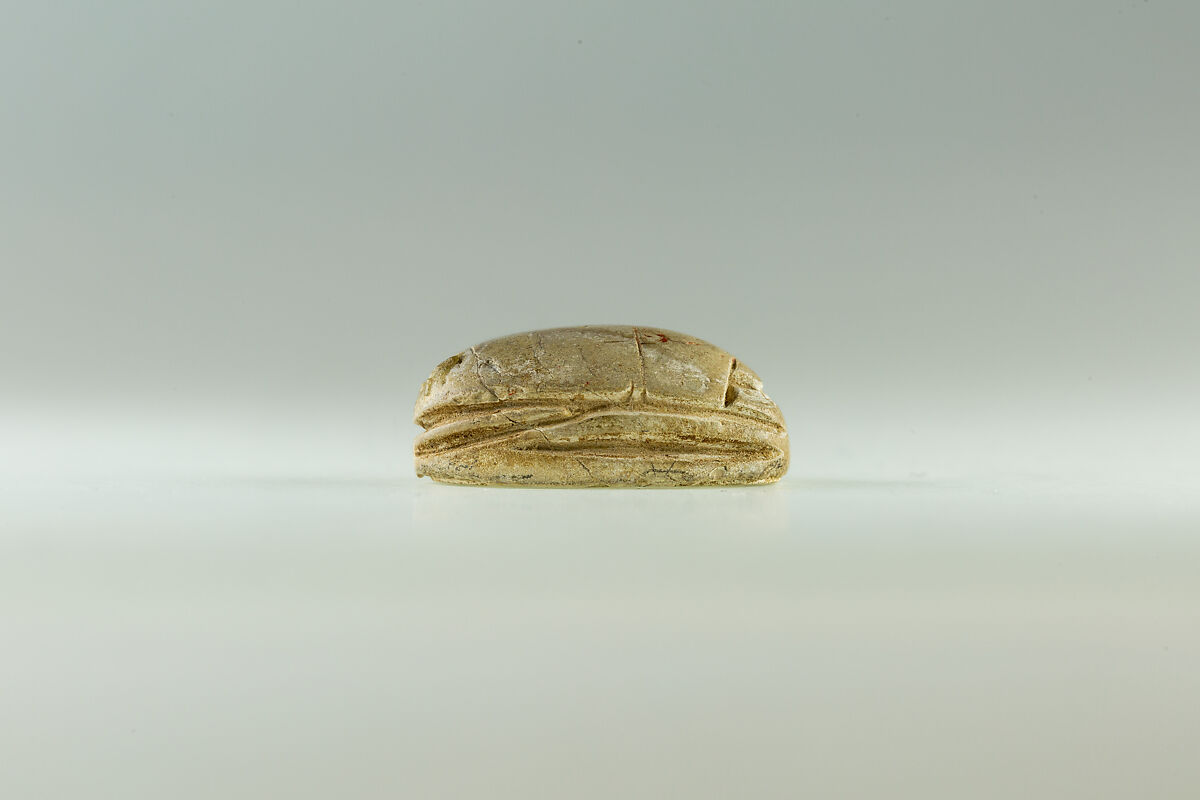 Scarab with the Representation of Fecundity Figures (Hapy), Steatite