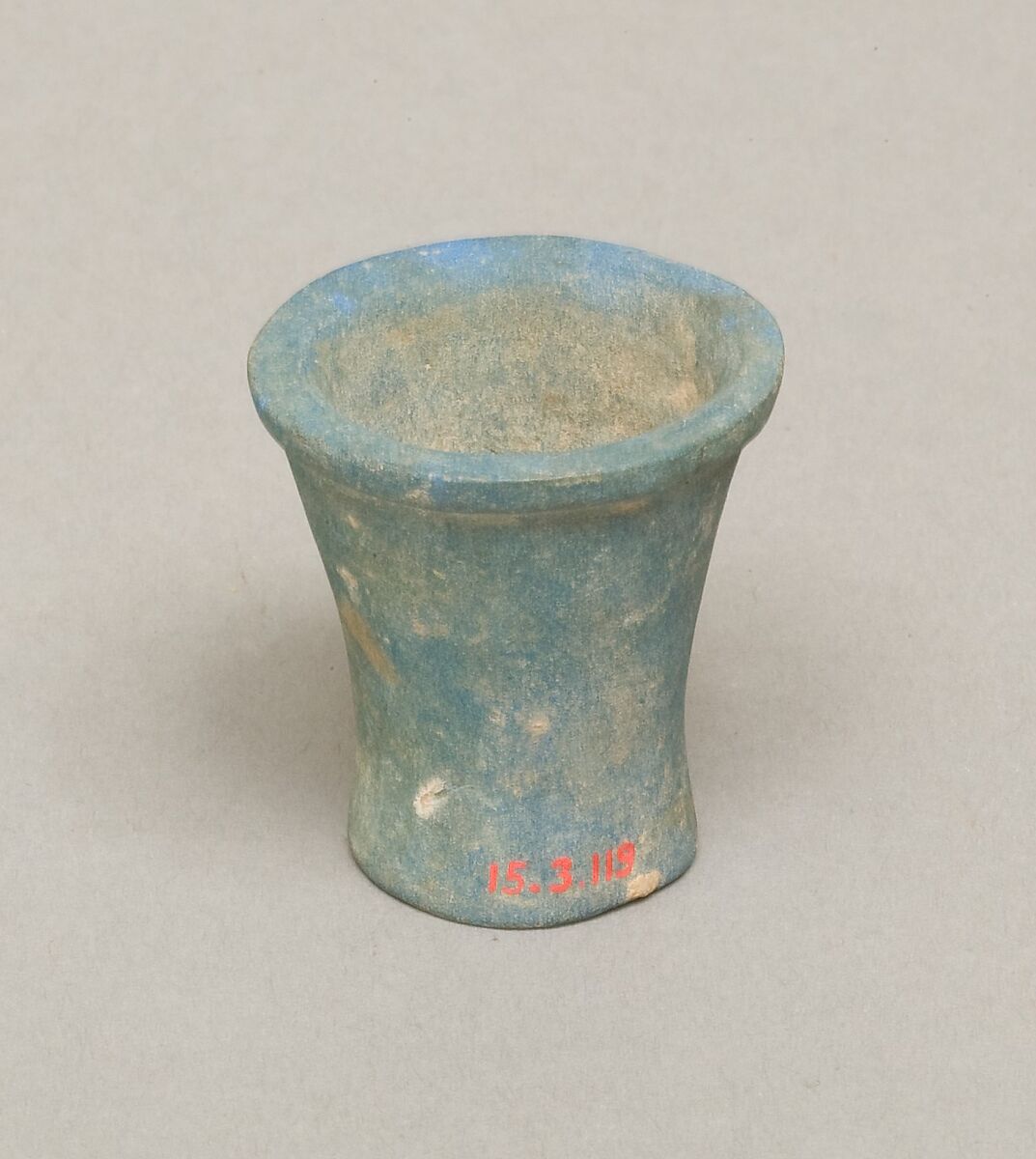 Ointment jar, Blue paste 