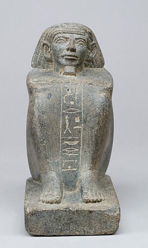 Block statue of Minhotep