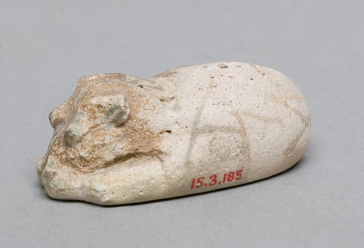 Hippopotamus, Faience