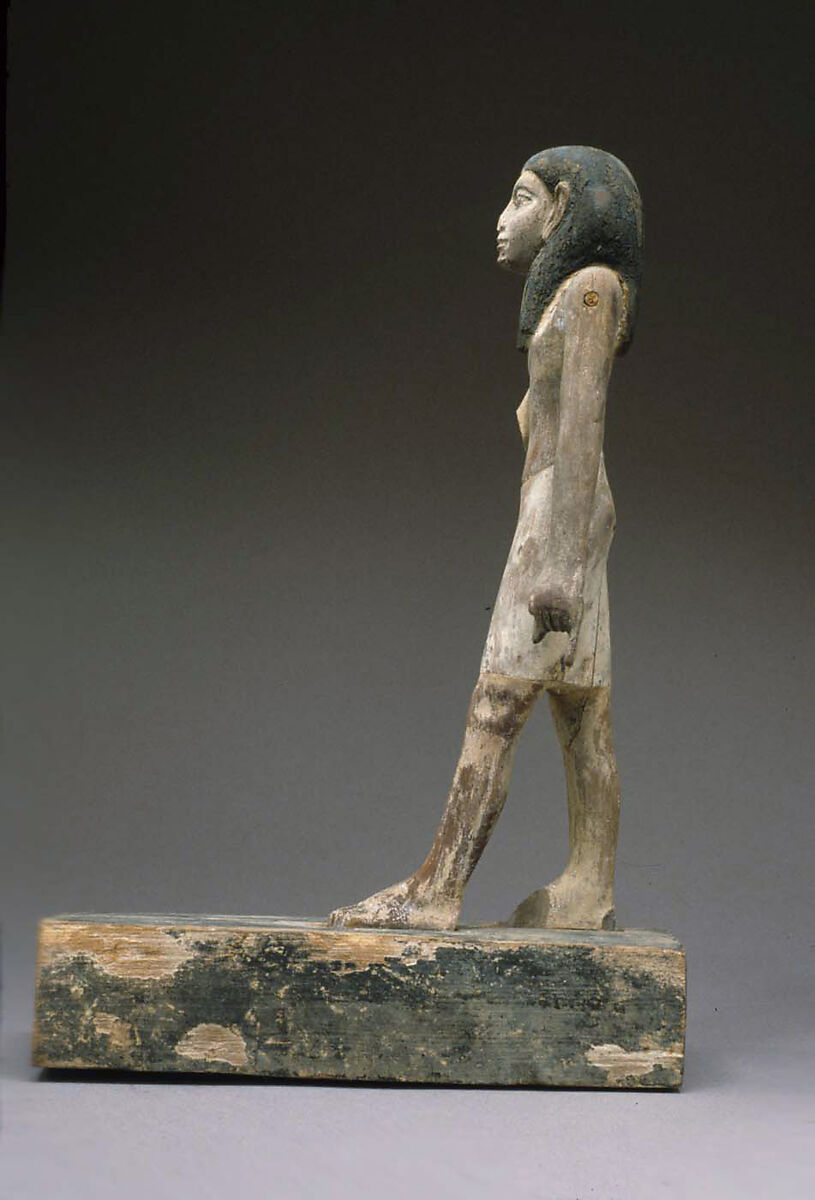 Male figure, Wood, paint