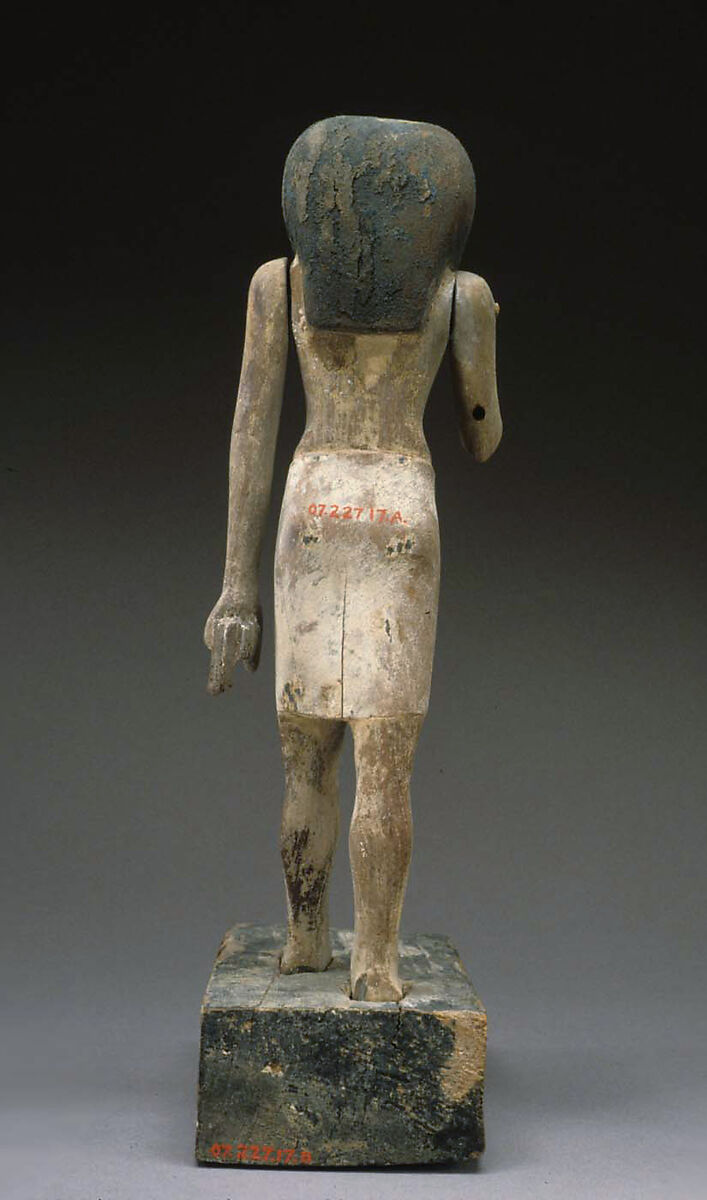 Male figure, Wood, paint