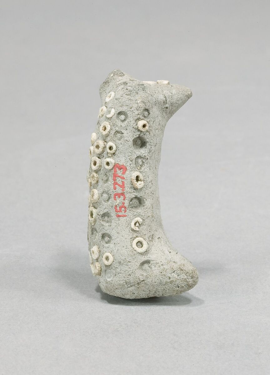 Animal figure, Mud, faience