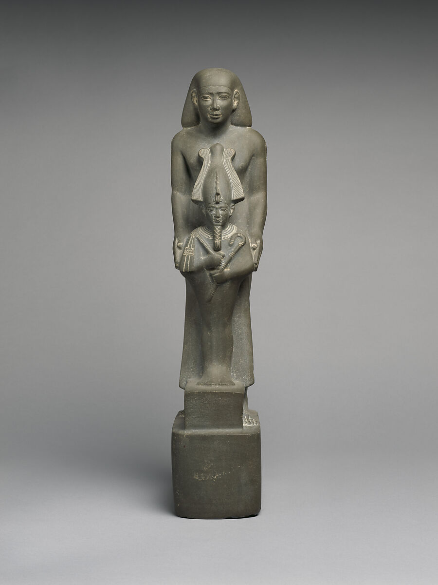 Statue of Harbes, called Psamtiknefer, son of Ptahhotep, Meta-greywacke 