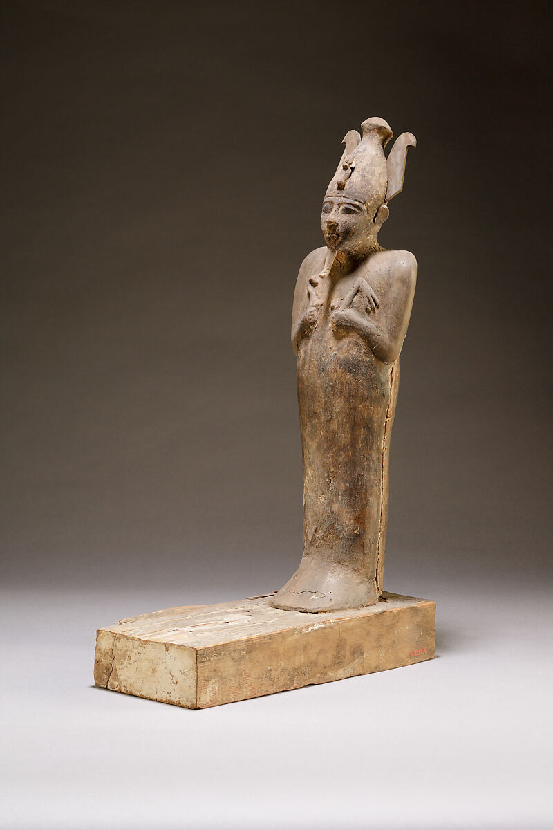 Osiris figure for Gautsoshen, Sycomore wood