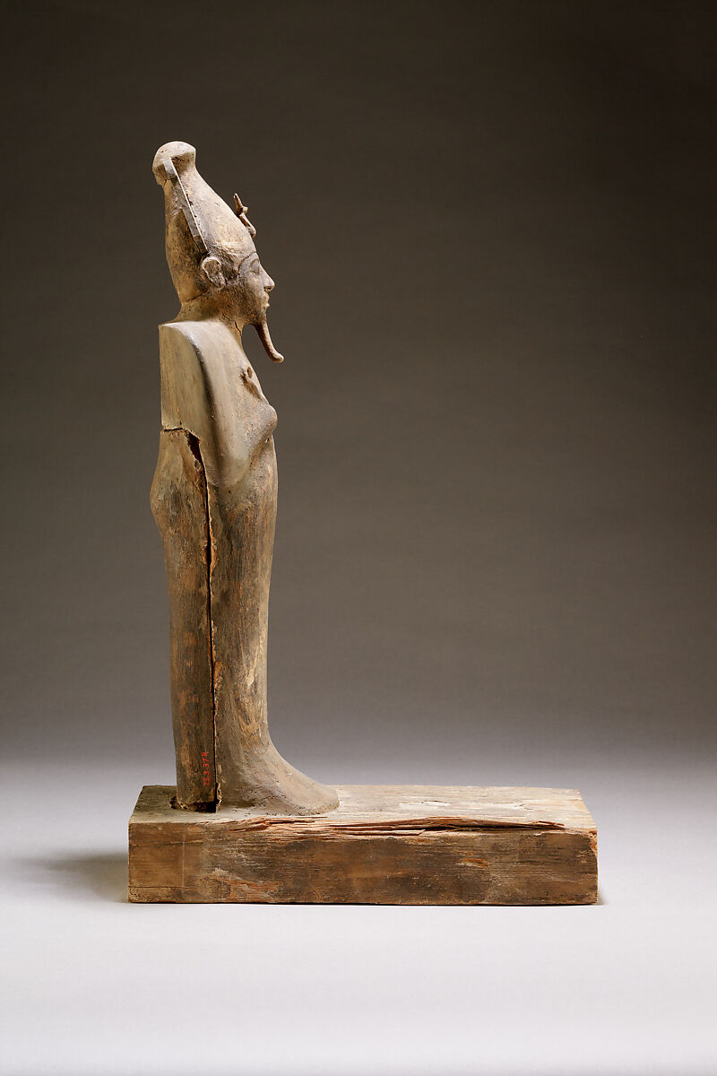 Osiris figure for Gautsoshen, Sycomore wood