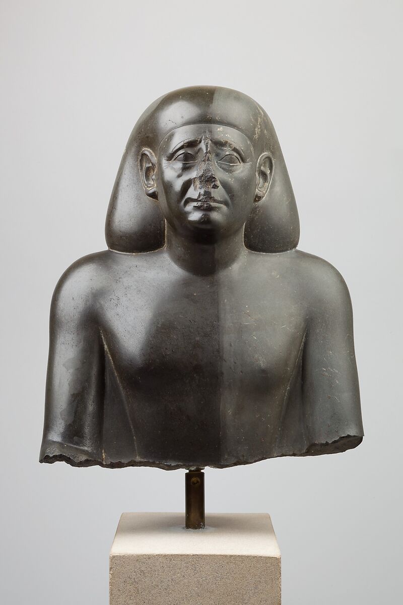 Bust of an Official, Greywacke