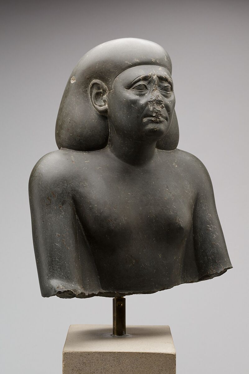 Bust of an Official, Greywacke