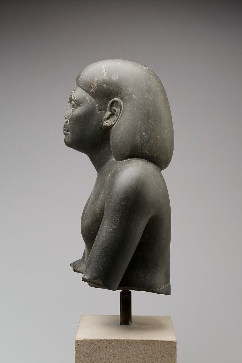 Bust of an Official, Greywacke