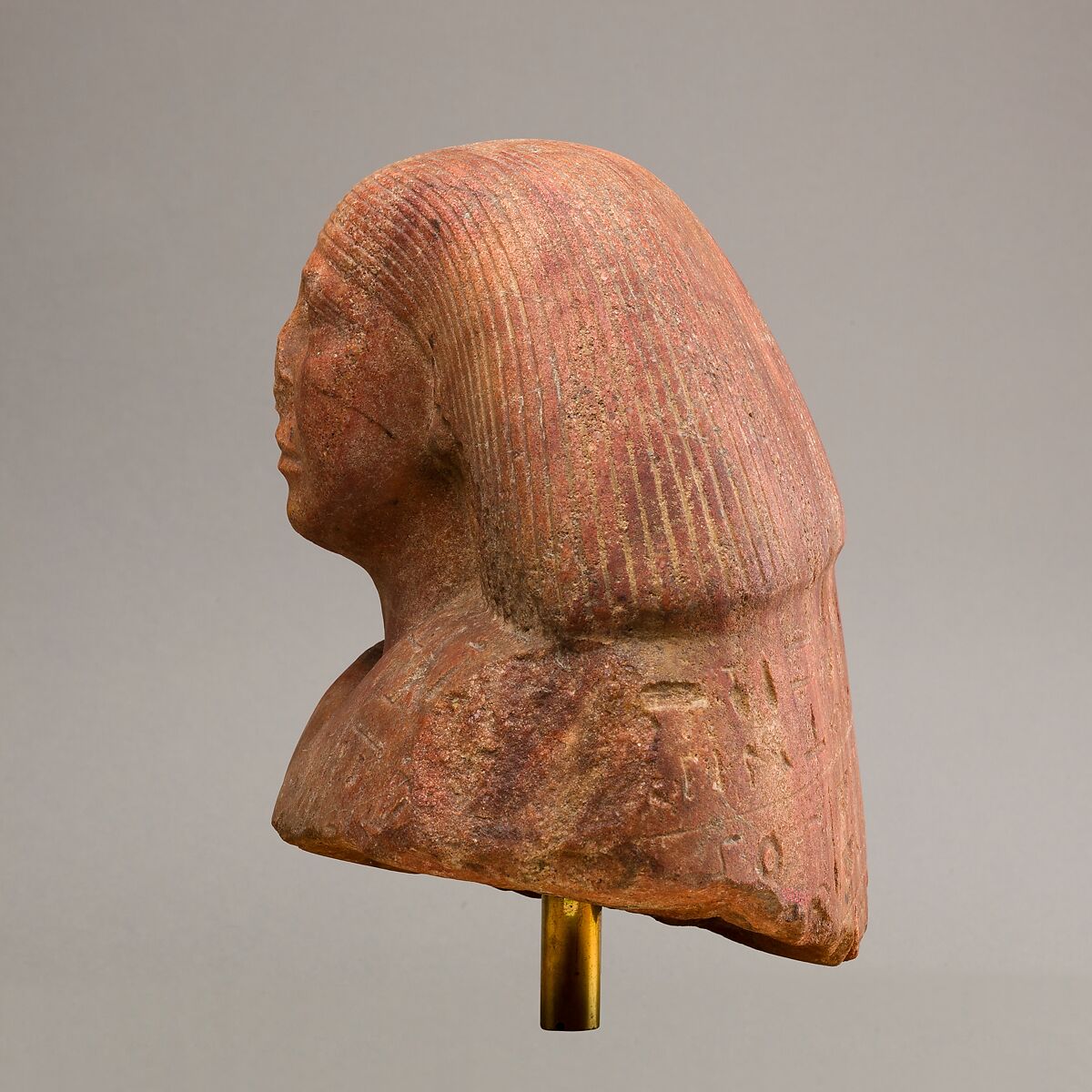 Statue of Ankhemtenenet, Red quartzite