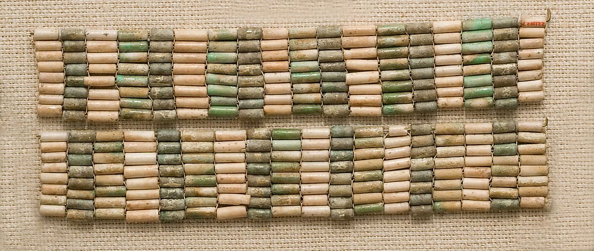 Anklet, Faience, Paste