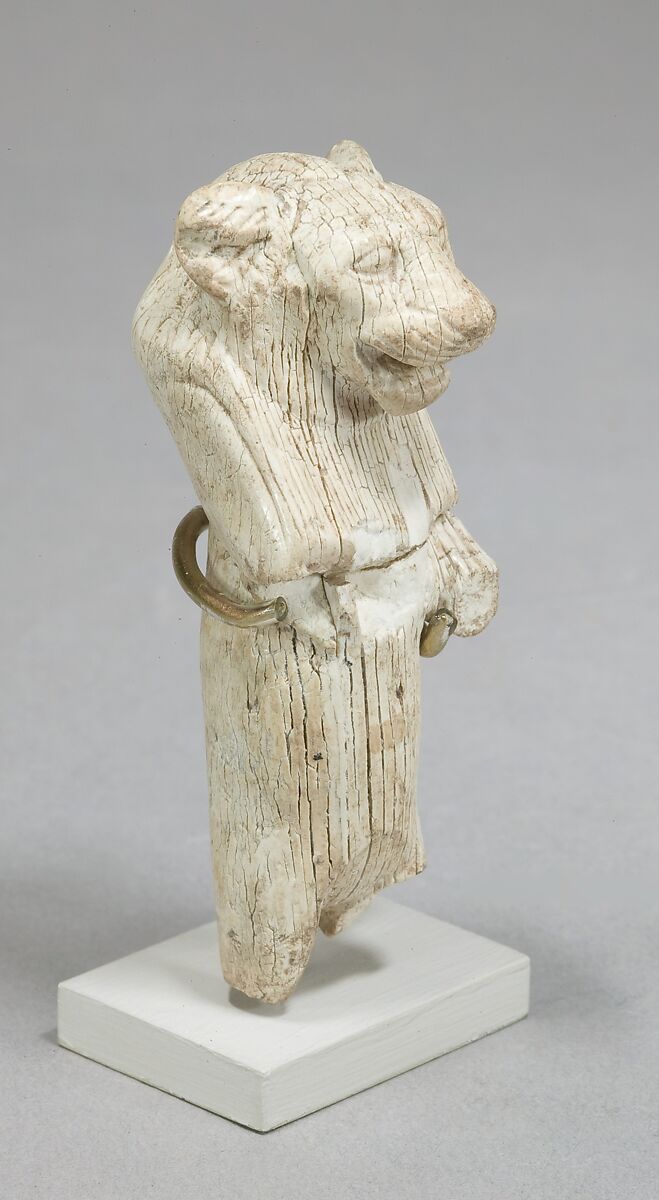 Figure of lion, Ivory
