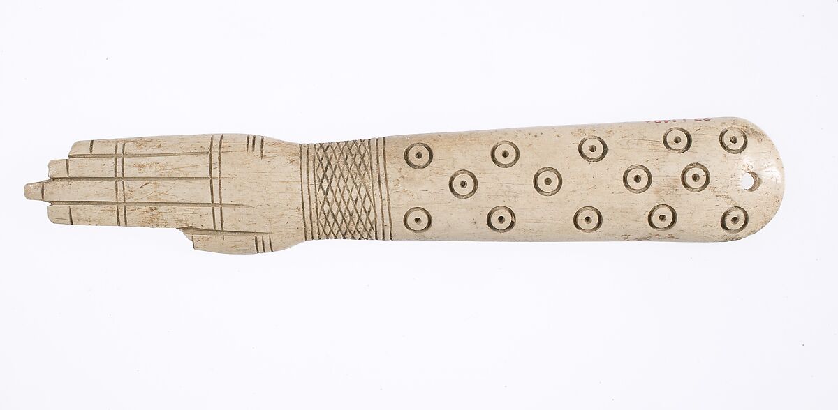 Pair of clappers, Hippopotamus ivory