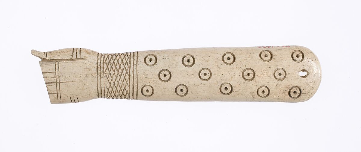 Pair of clappers, Hippopotamus ivory