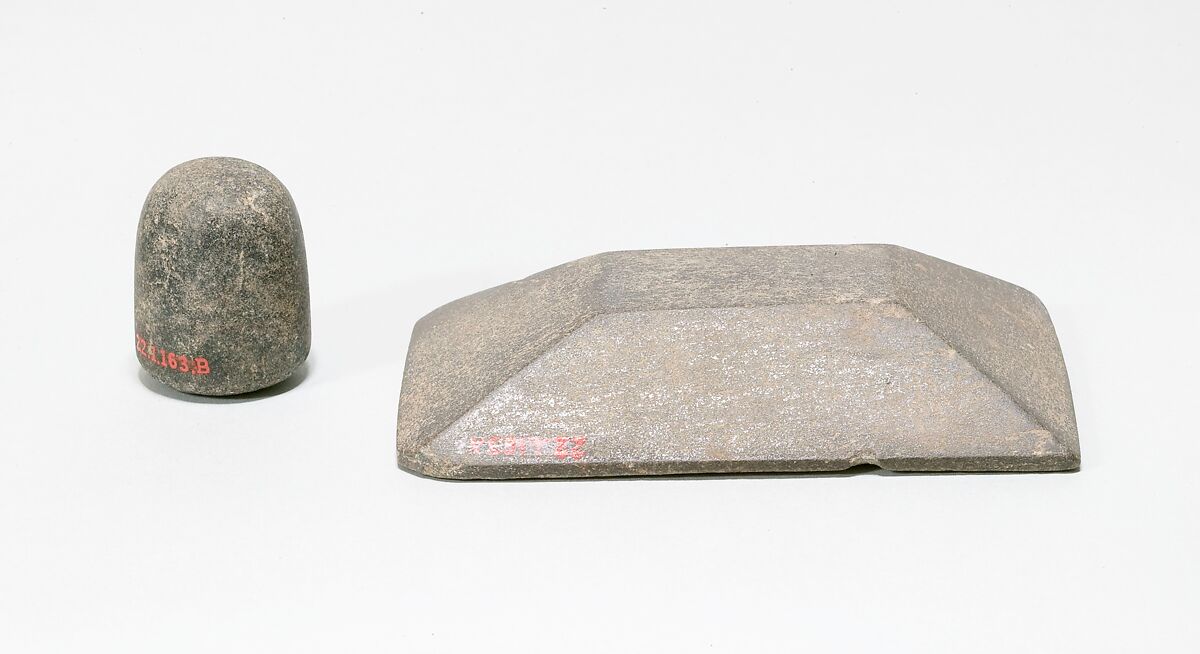 Slab and grinder, Diorite