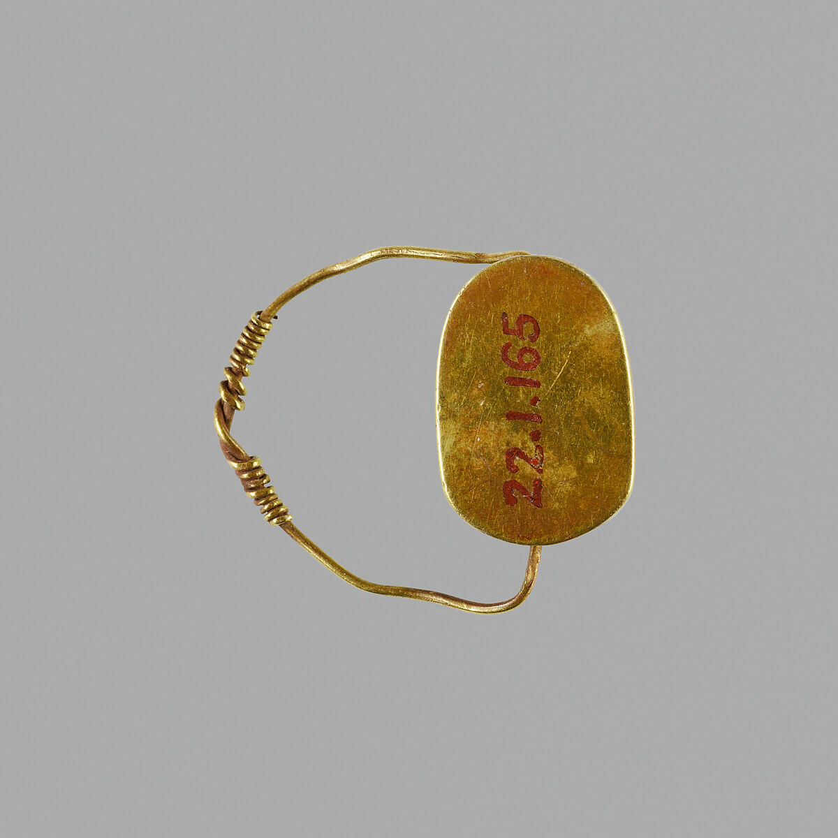 Scarab Finger Ring, Green feldspar