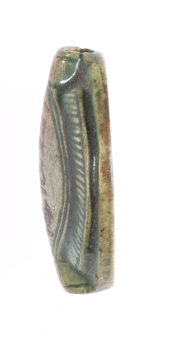 Scaraboid, Glazed Steatite